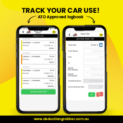Download Deduction Grabber to track your motor vehicle use to claim on your tax return
